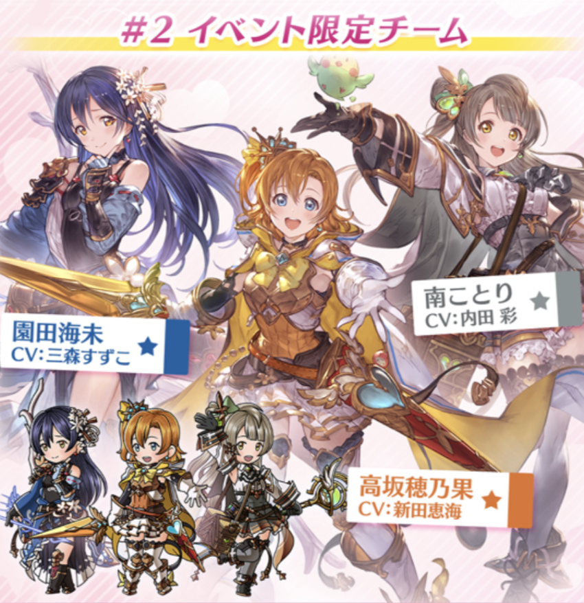 グラブル コラボイベ ラブライブ ソラノトビラ 攻略まとめも ちいほいログ